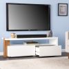 Harliston Contemporary Media Stand w/ Storage