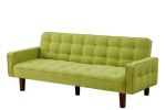 Solid Color Tufetd Sofa Save Space for Living Room