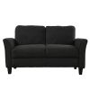 Polyester-blend 3 Pieces Sofa Set; Living Room Set