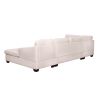 Modern Large U-Shape Sectional Sofa;  Double Extra Wide Chaise Lounge Couch