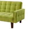 Solid Color Tufetd Sofa Save Space for Living Room