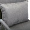 Lounge Chair Adjustable Folding Dual-Purpose Chair Sofa Bed Recliner Chair - gray with pillow XH