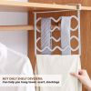 Wire Clothing Organizer Closet Shelf Dividers Cabinet Partition Storage Rack Wardrobe Division Board Clapboard Household Furniture Accessories